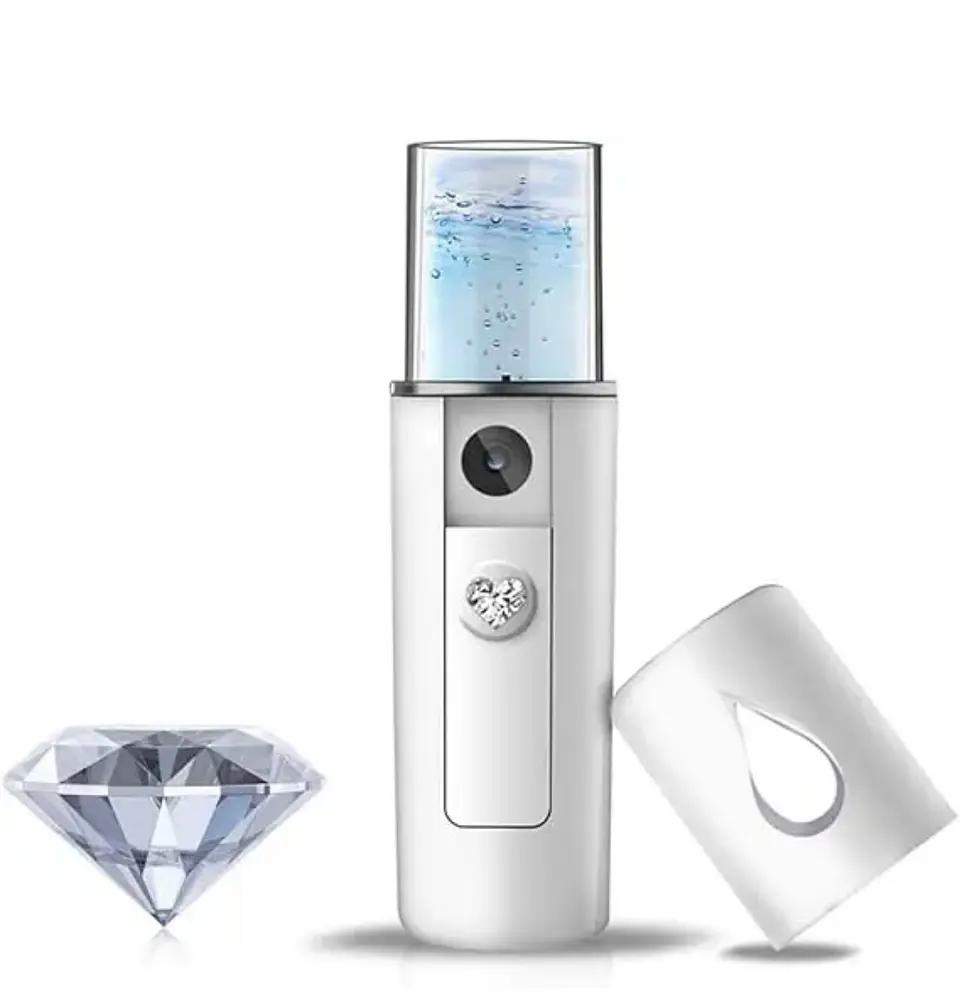 VAPORIZADOR FACIAL PORTÁTIL CON ESPEJO USB 2