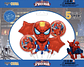 SET DE GLOBO METALICO SPIDERMAN 5PZS - Miniatura 1