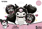 SET DE GLOBO METALICO KUROMI 5PZS - Miniatura 4