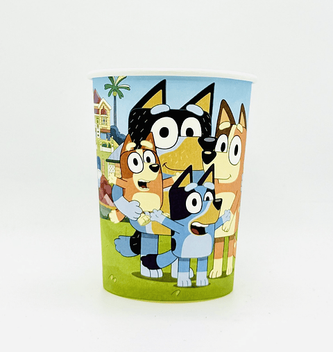 VASOS DE CARTÓN DISEÑO MINNIE MOUSE 250ML 6PZS