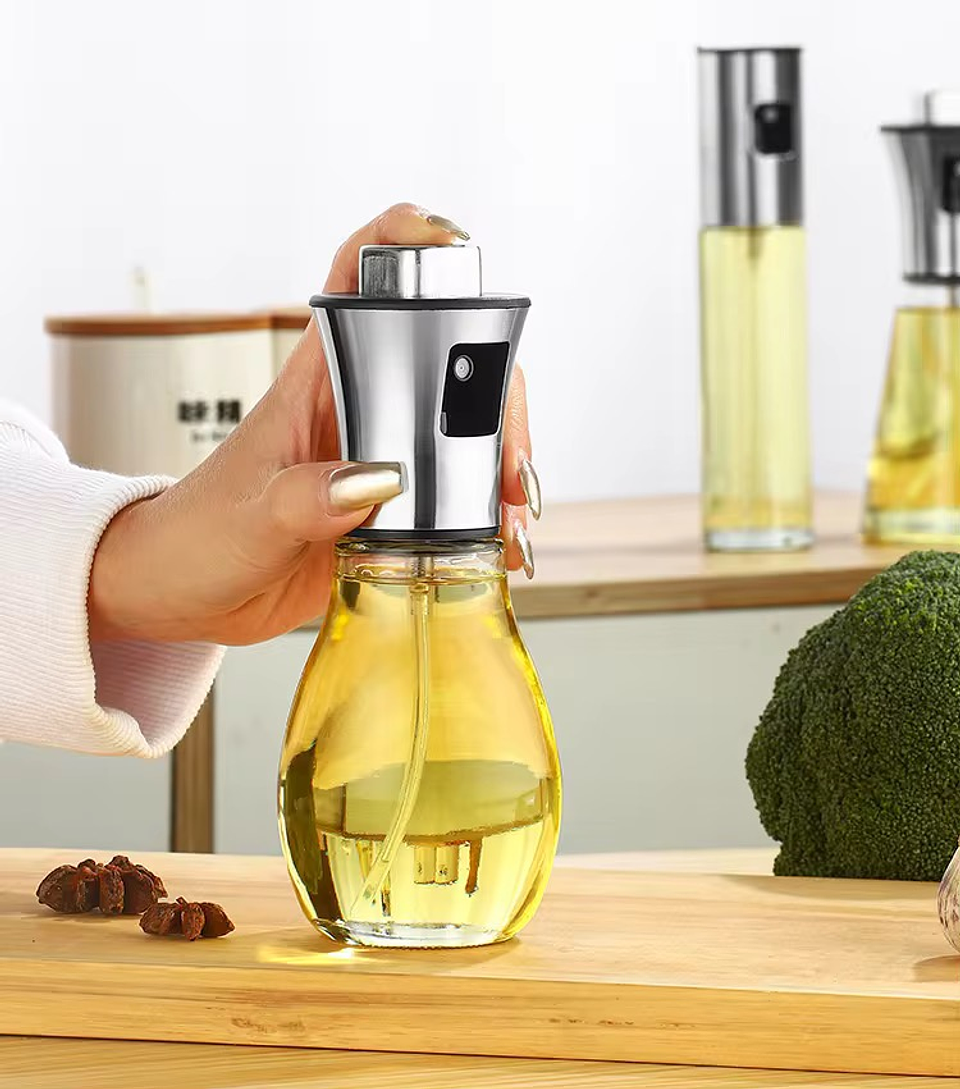 DISPENSADOR DE ACEITE EN SPRAY DE VIDRIO 200ML 2