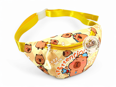 BOLSO BANANO CAPYBARA COLORES