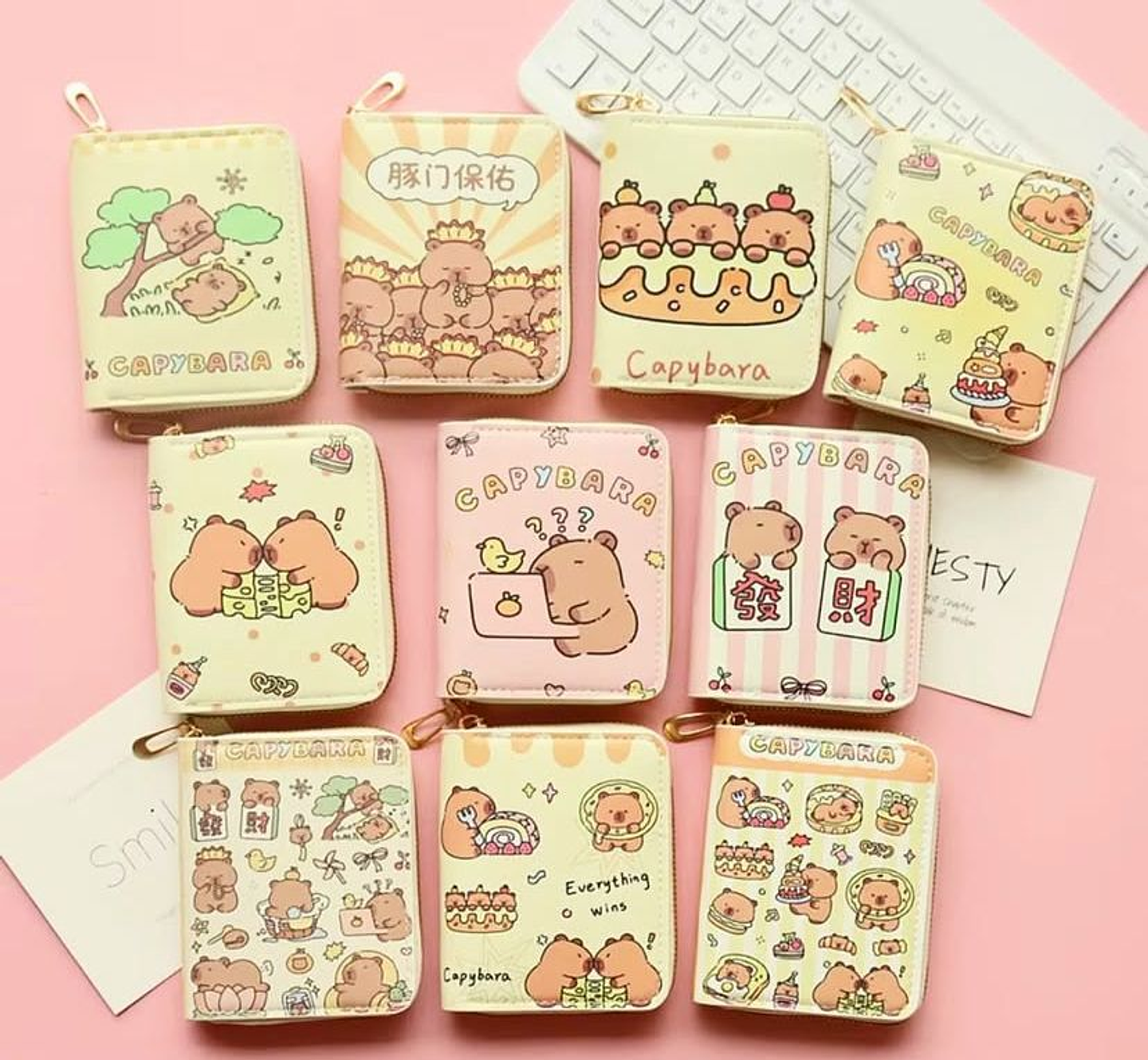 BILLETERA CAPYBARA 14x10CM 1