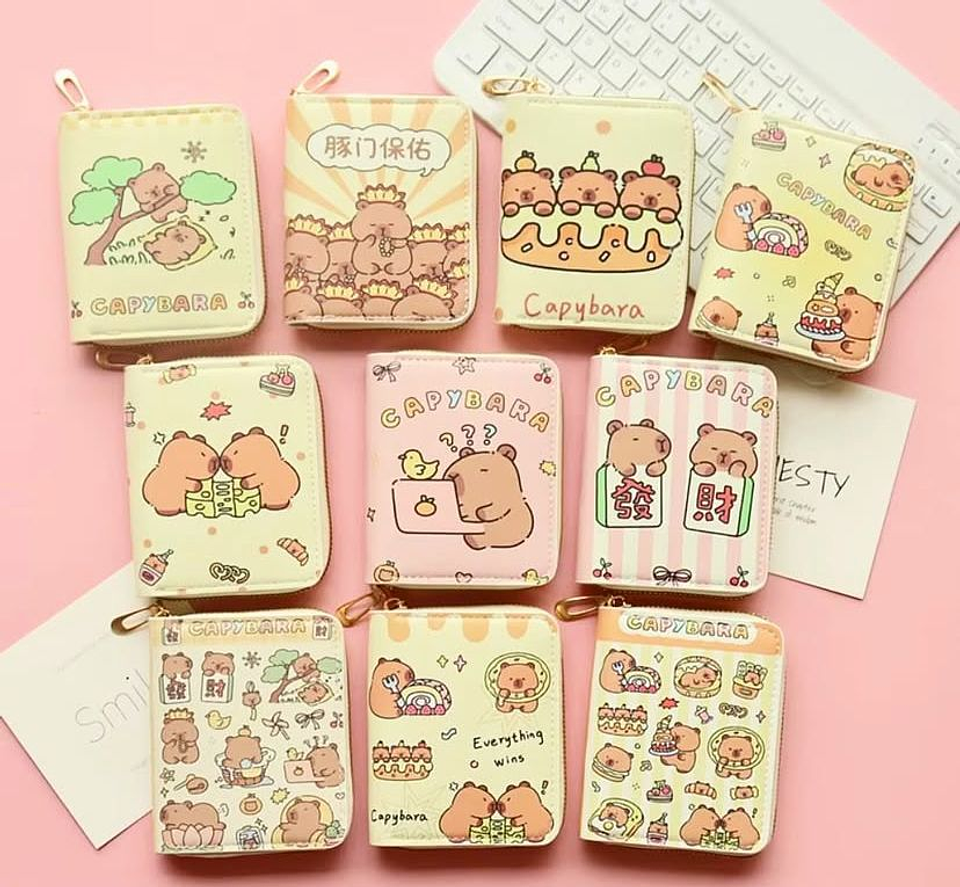 BILLETERA CAPYBARA 14x10CM 1