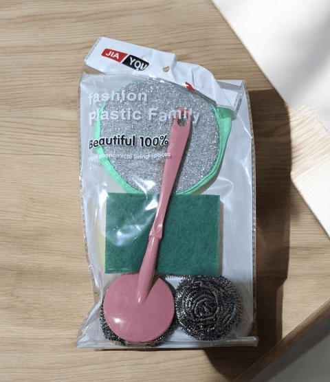 SET DE VIRUTILLAS Y ESPONJA 5PZS