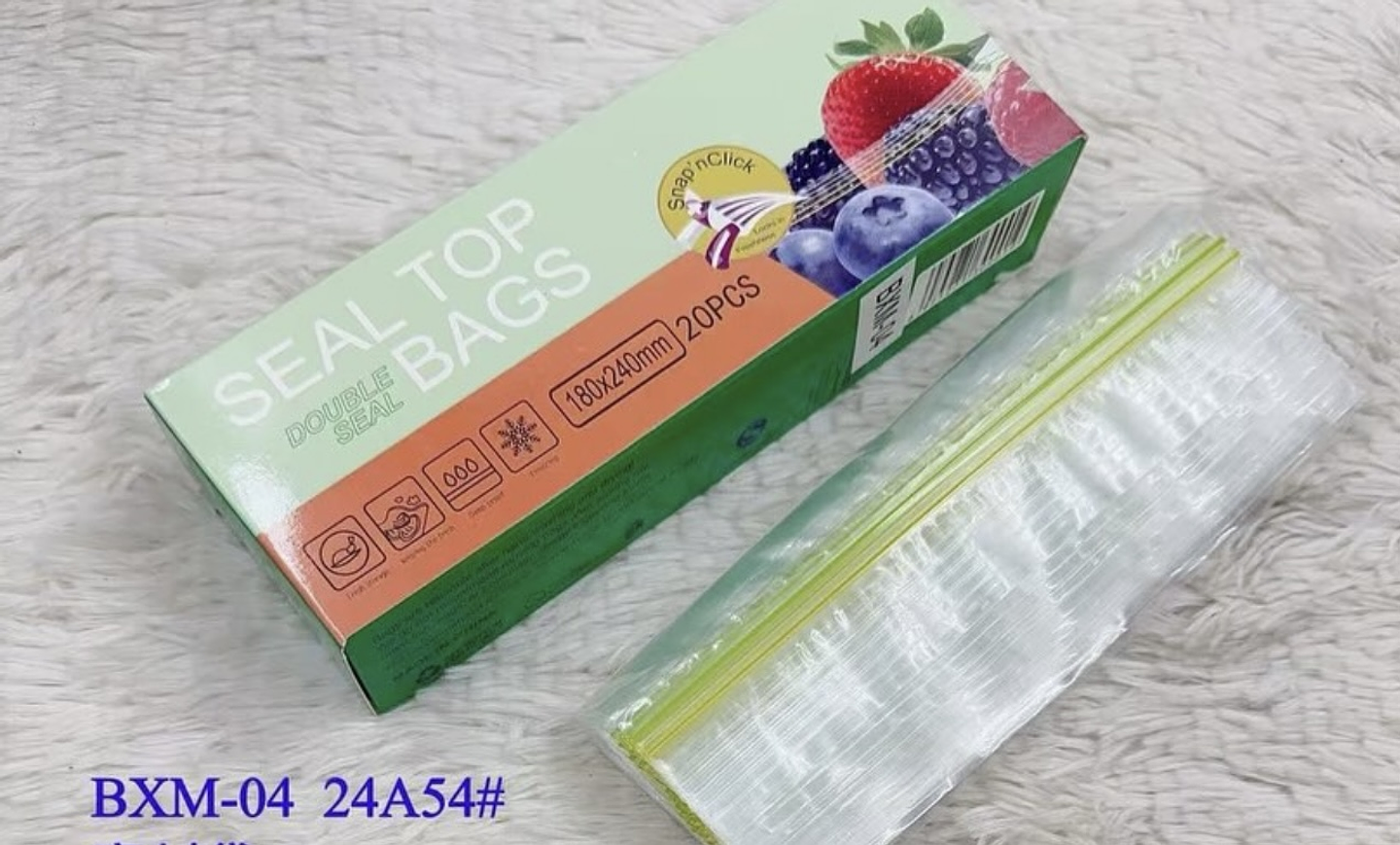 BOLSA ZIPLOC 180X240MM CAJITA 20UNDS 1