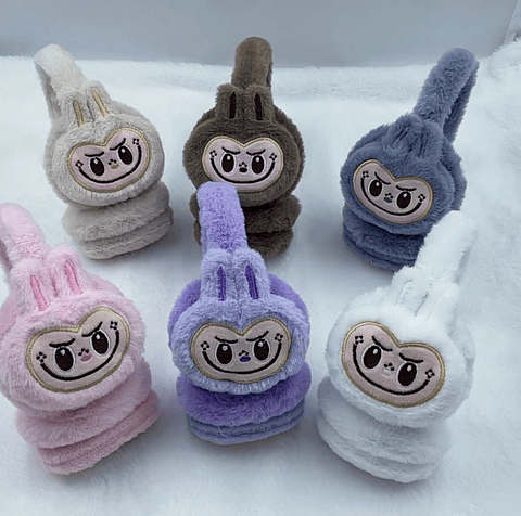 OREJERA DE FELPA LABUBU