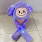 GORRO OREJA MOVIBLE CON LUCES LABUBU - Miniatura 5
