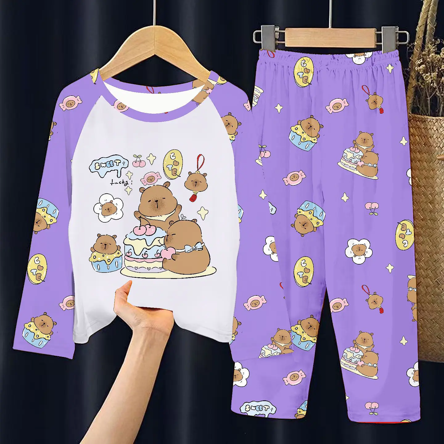 PIJAMA 2 PZS DE ALGODON CAPYBARA  3