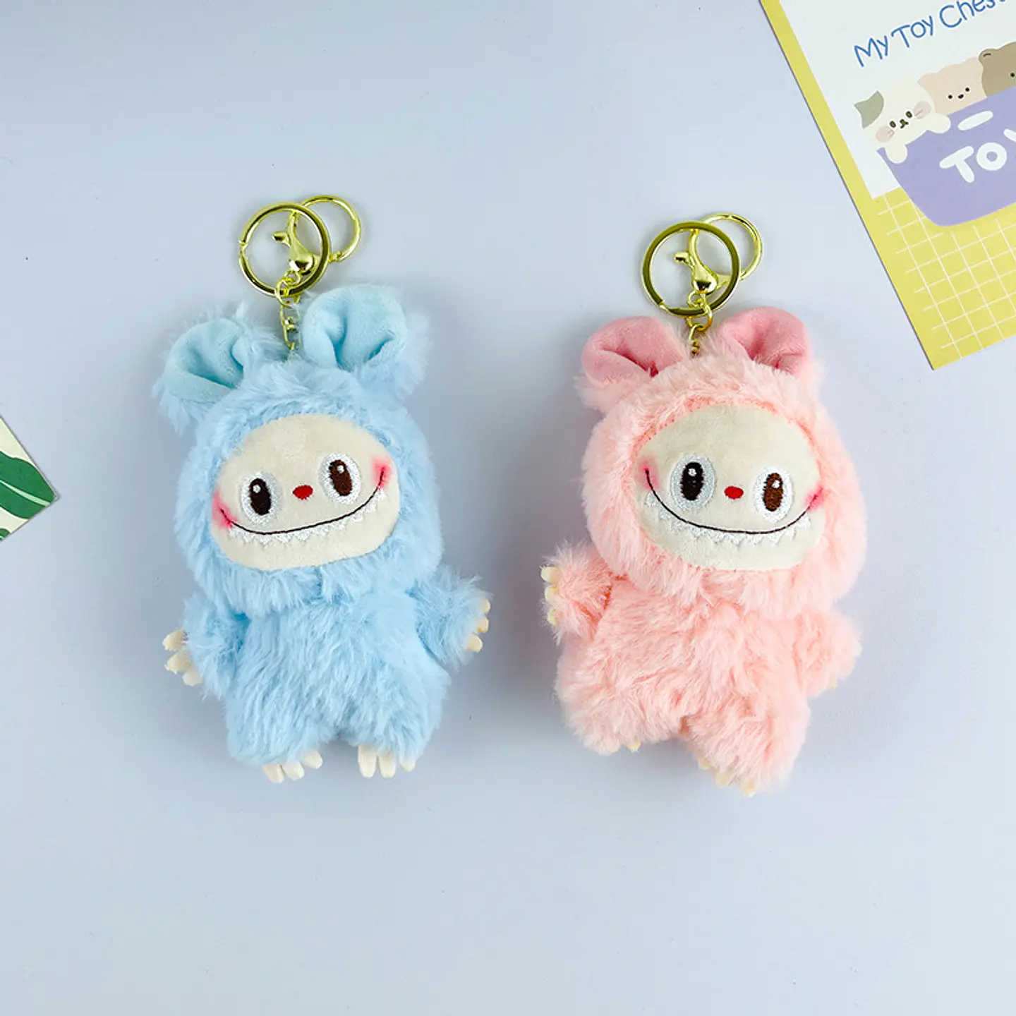 LLAVERO PELUCHE LABUBU  4