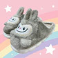 PANTUFLA PELUCHE LABUBU NIÑO TALLA 30/31 32/33 34/35 - Miniatura 1