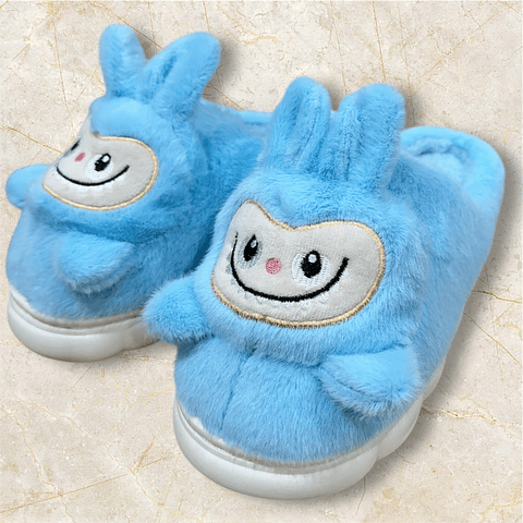 PANTUFLA PELUCHE LABUBU NIÑO TALLA 30/31 32/33 34/35