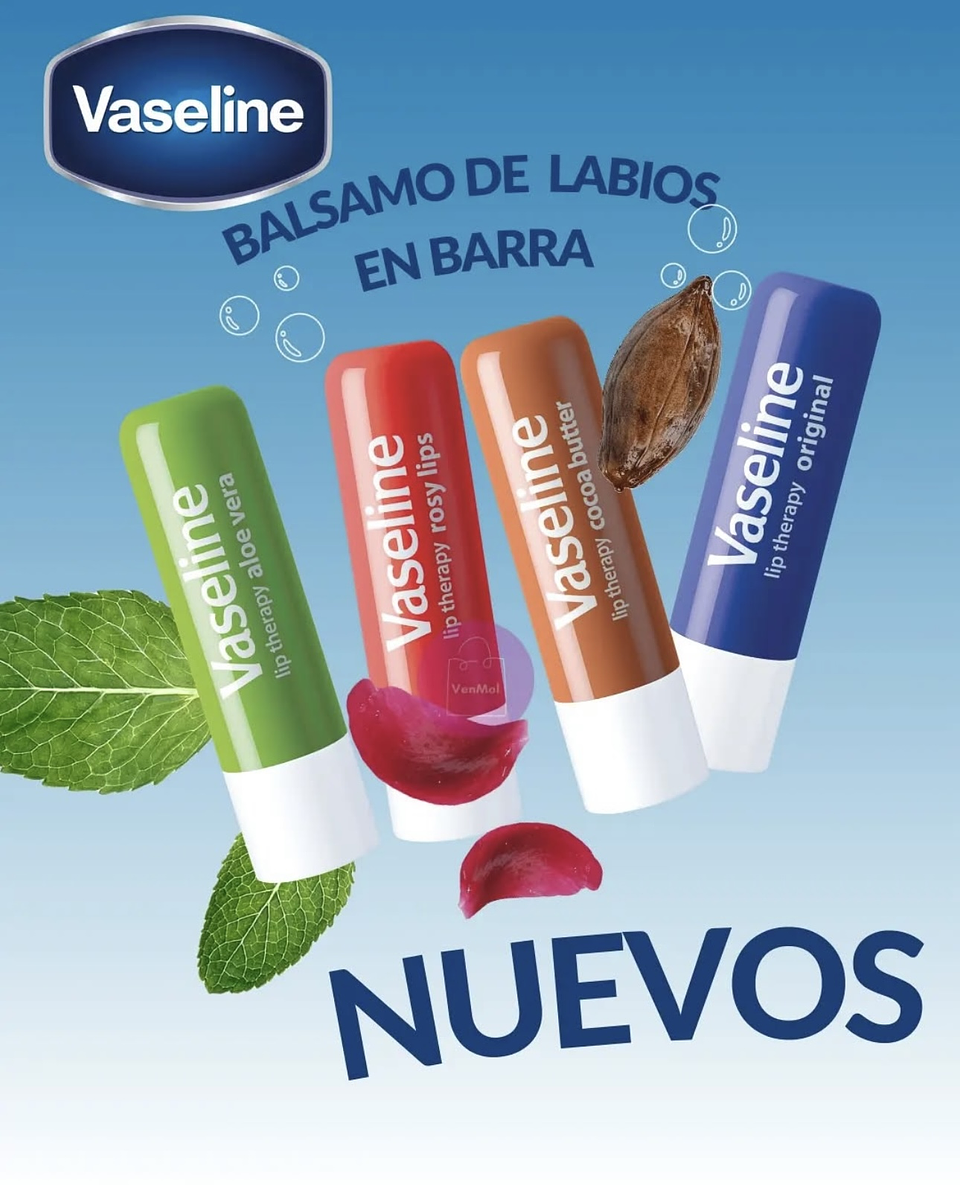 BÁLSAMO DE LABIOS VASELINE SURTIDO 1