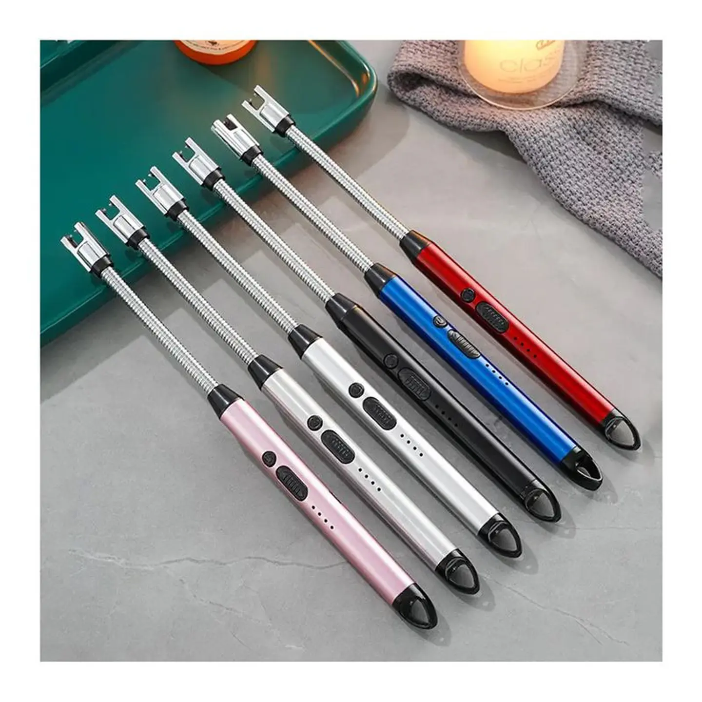 CHISPERO ELÉCTRICO FLEXIBLE 360 RECARGABLE USB 1