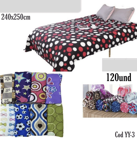 SABANA DE POLAR GRUESO KING DISEÑO