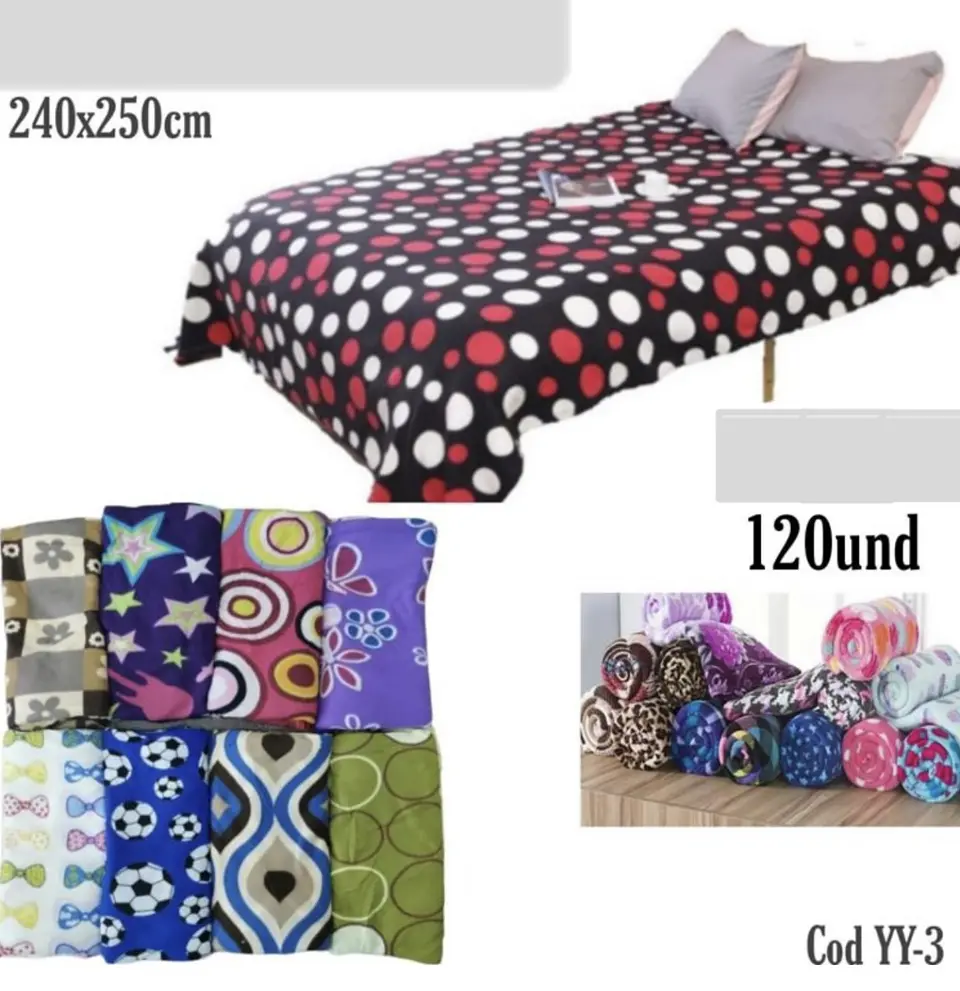 SABANA DE POLAR GRUESO KING DISEÑO 1