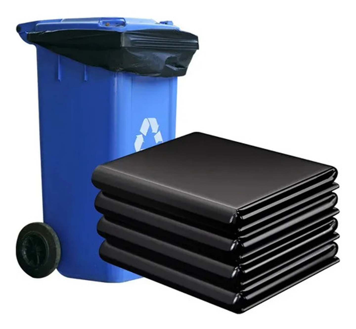 BOLSA NEGRA DE BASURA PARA CARGA PESADA 115x130 PQT 10 UNDS 1