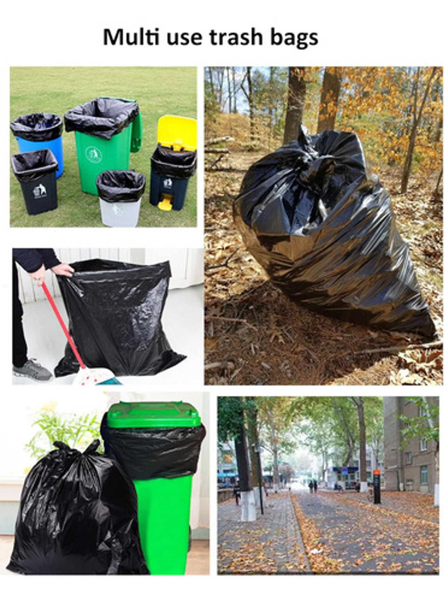 BOLSA NEGRA DE BASURA PARA CARGA PESADA 115x130 PQT 10 UNDS 2