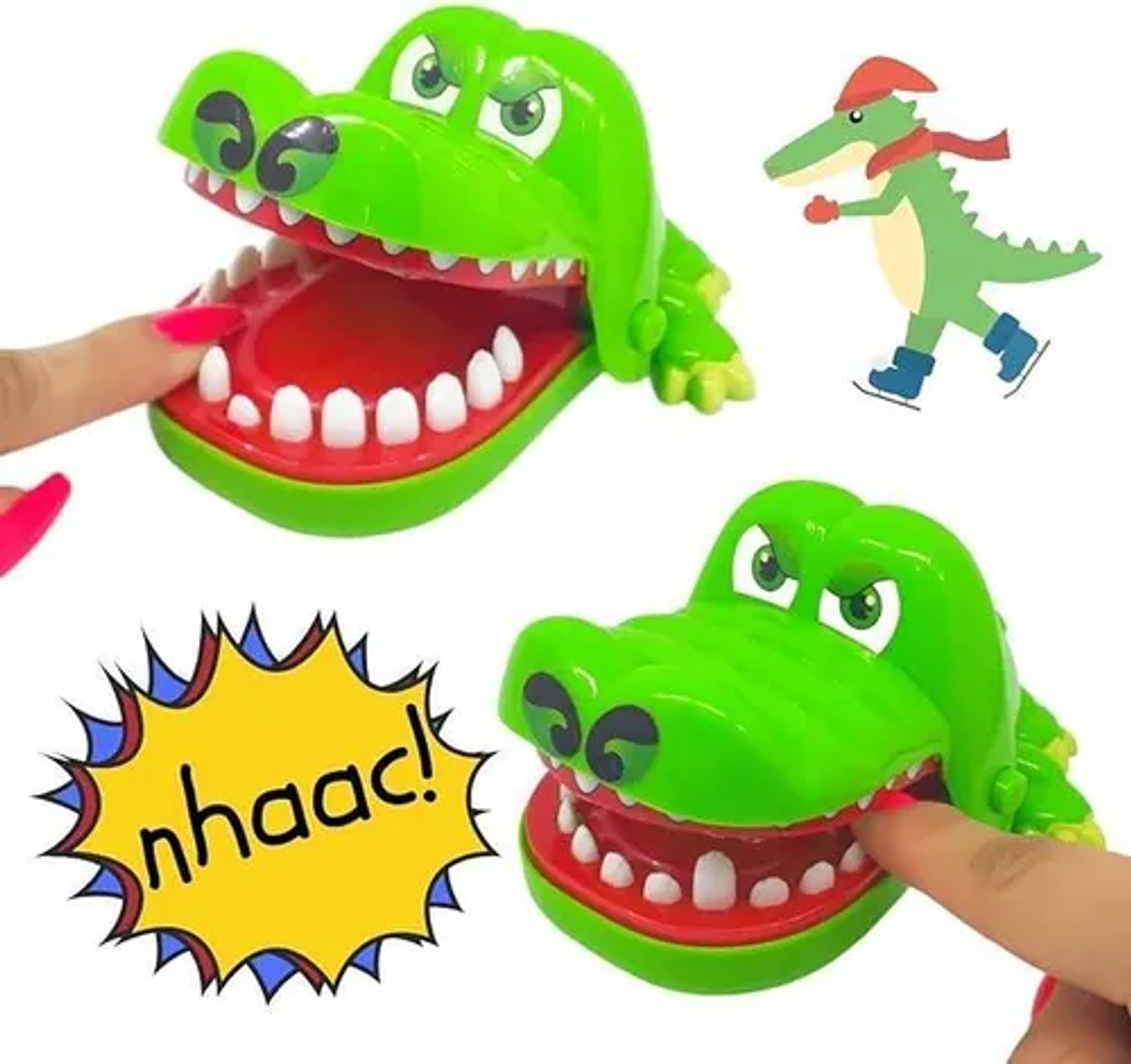 JUGUETE COCODRILO MORDELÓN  1