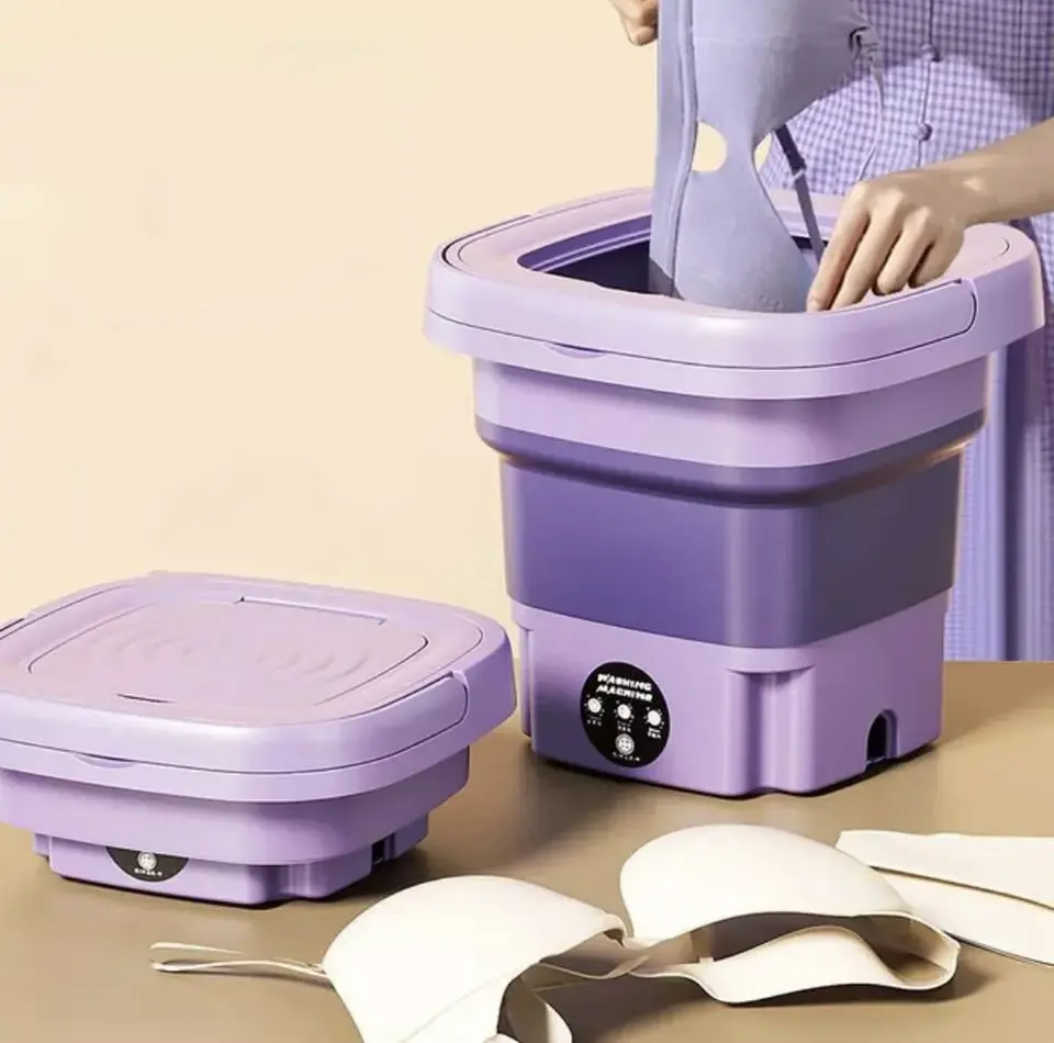 MINI LAVADORA PORTÁTIL PLEGABLE 9 LITROS 1