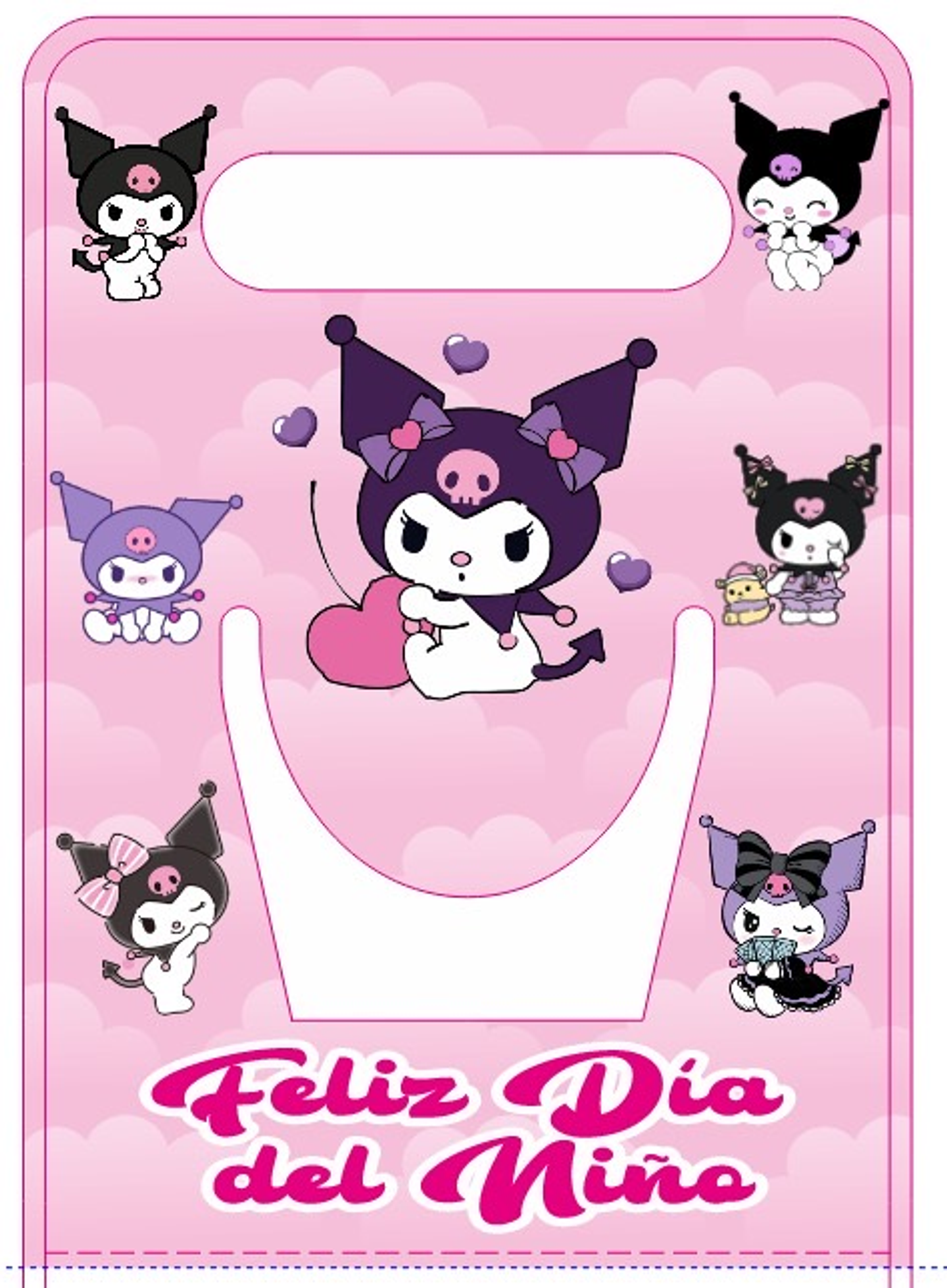 CARTÓN PORTA TAZA DÍA DEL NIÑO PQT 12 UNDS 4