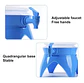 CONTENEDOR DE AGUA PLEGABLE CON DISPENSADOR 3.5LITROS - Miniatura 3