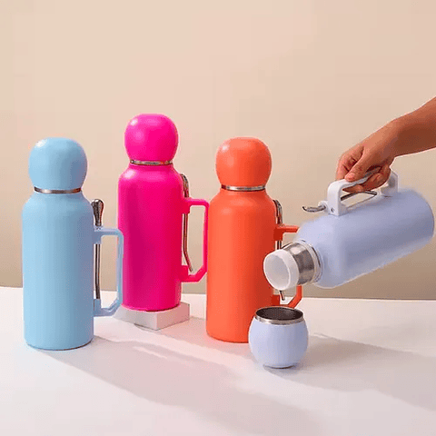 TERMO MATE ACERO INOXIDABLE 1200ML