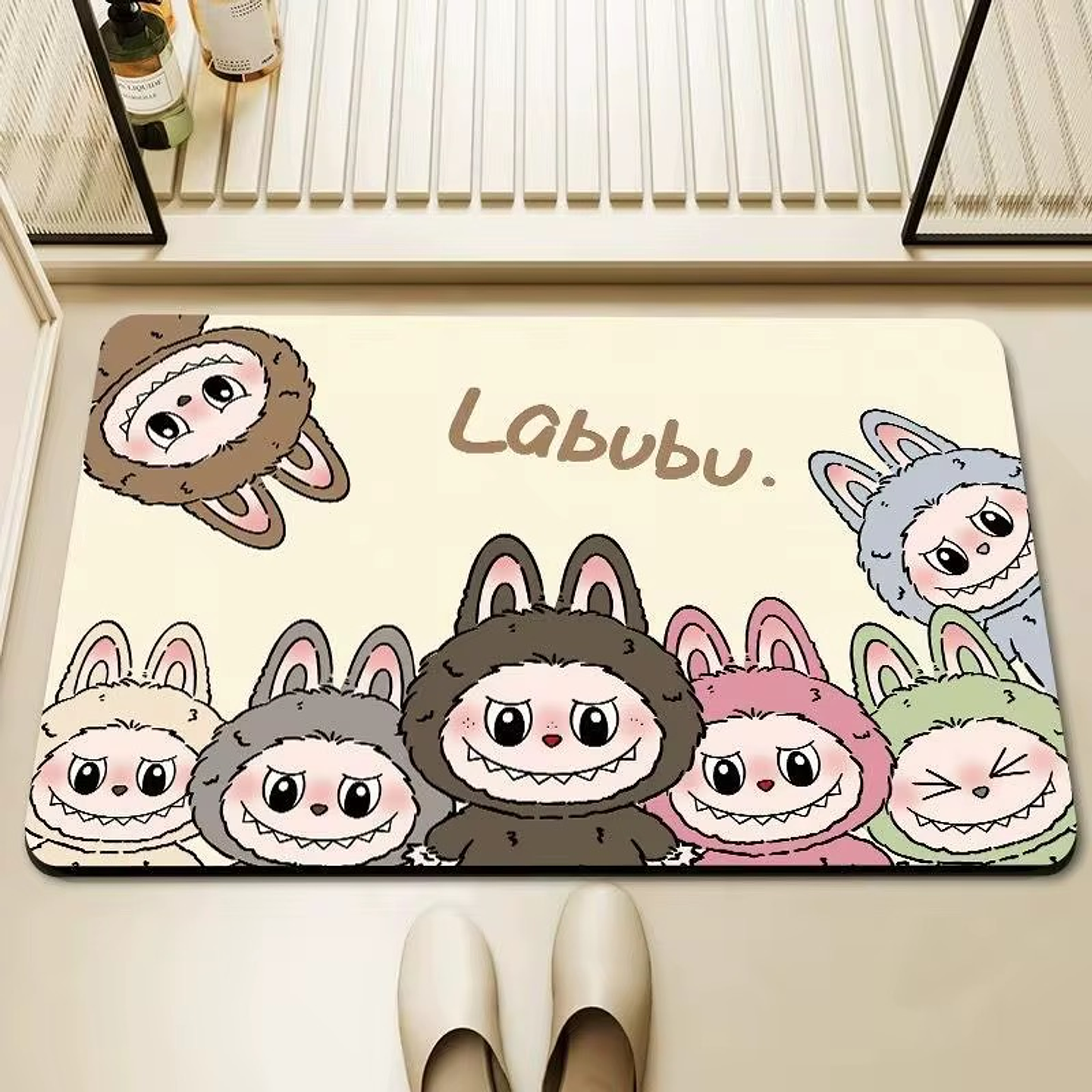 ALFOMBRA LIMPIA PIE LABUBU 40x60CM 3