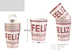 VASO DESCARTABLE DE CARTÓN FELIZ CUMPLEAÑOS PQT6UNDS - Miniatura 2
