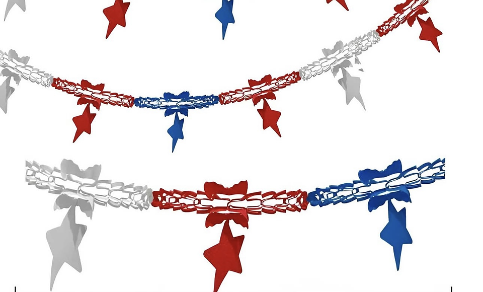 GUIRNALDA CADENETA ESTRELLA DE PAPEL 18 DE SEPTIEMBRE  1