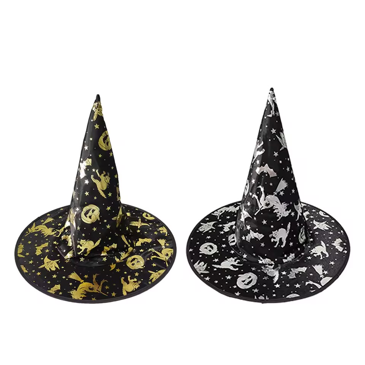 SOMBRERO DE BRUJA DISEÑO COLORES  6