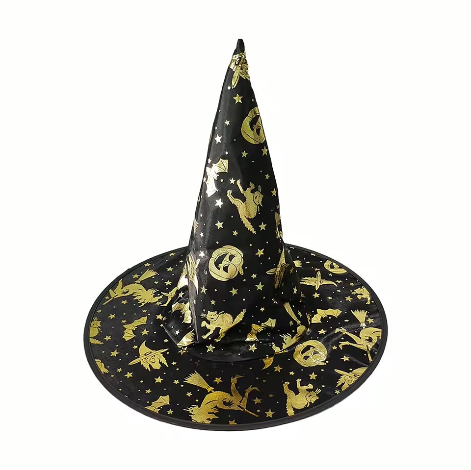 SOMBRERO DE BRUJA DISEÑO COLORES  5