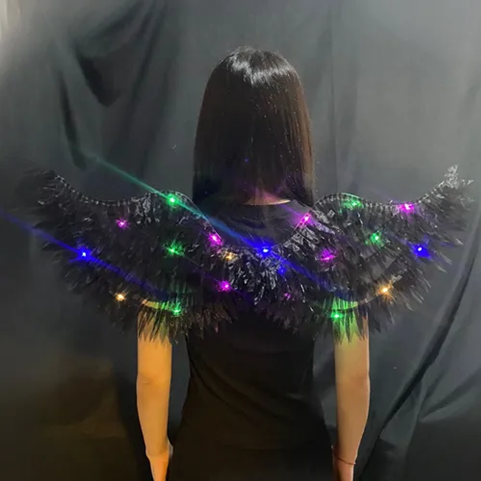 ALAS CON LUZ COLORES 21x63CM 2