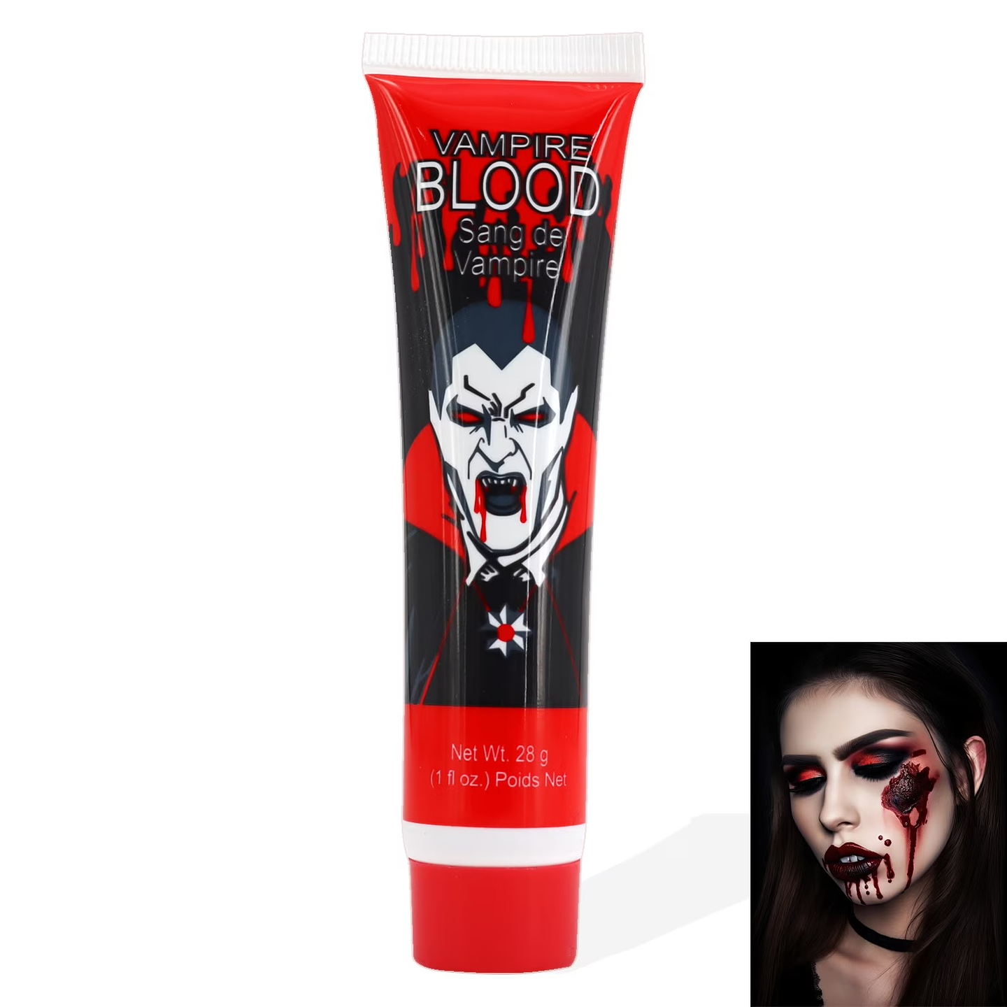 SANGRE FALSA ARTIFICIAL MAQUILLAJE ROSTRO 3