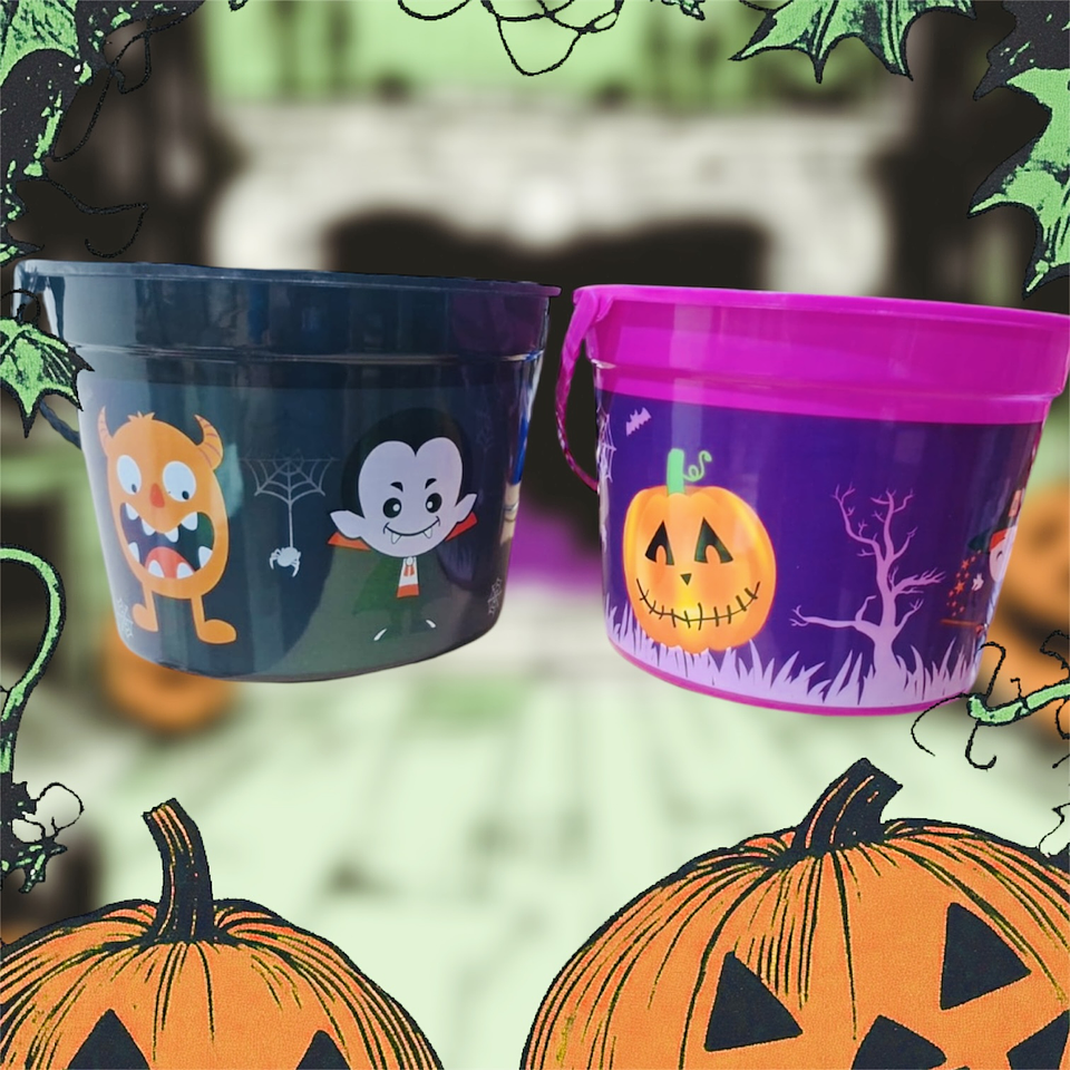 BALDE CALABAZA HALLOWEEN DISEÑO 3