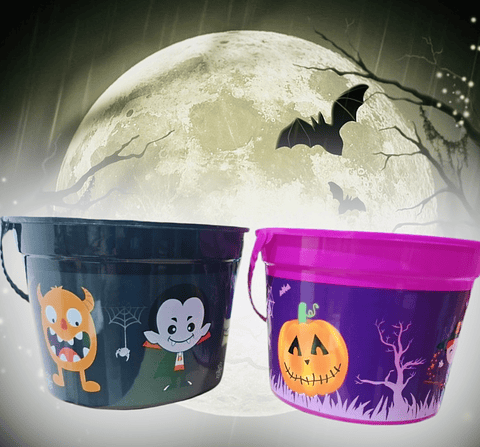 BALDE CALABAZA HALLOWEEN DISEÑO