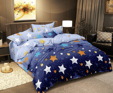 SET DE SABANA DE ALGODÓN DISEÑO DE 1.5 PLAZA