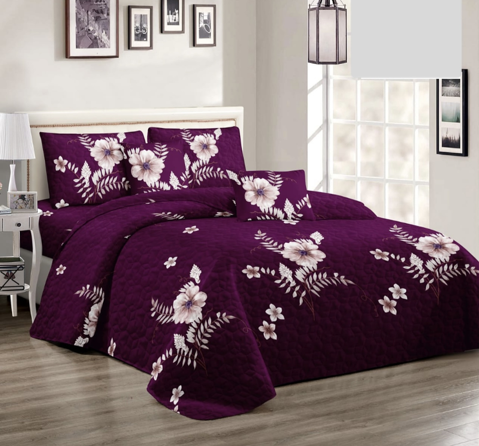 COBERTOR DE VERANO DISEÑO + 2 FUNDAD DE ALMOHADA 2 PLAZAS 230x250CM 7