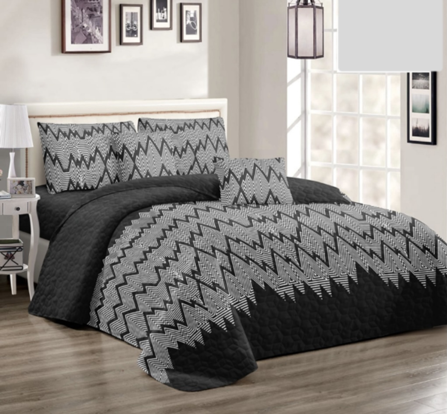 COBERTOR DE VERANO DISEÑO + 2 FUNDAD DE ALMOHADA 2 PLAZAS 230x250CM 11