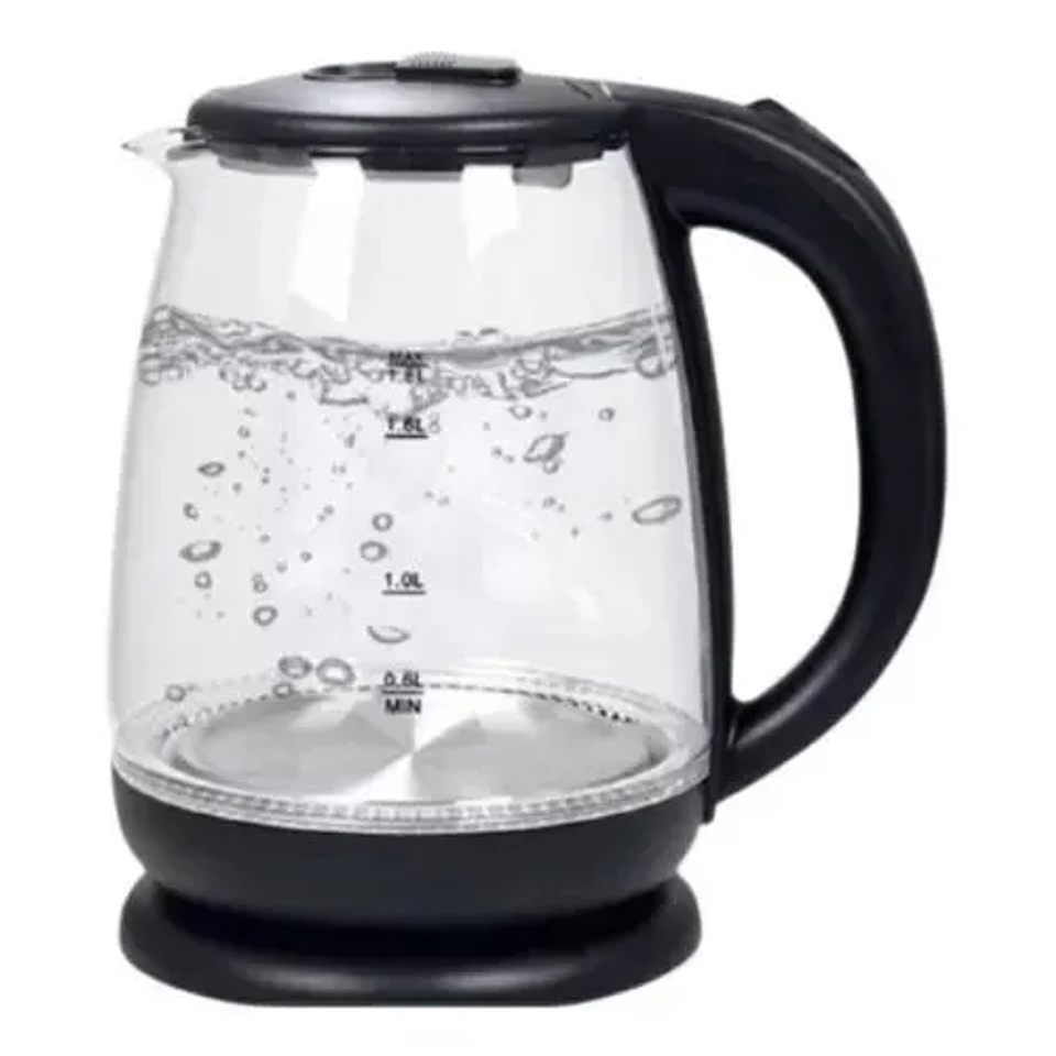 HERVIDOR ELÉCTRICO DE VIDRIO 2 LITROS  1