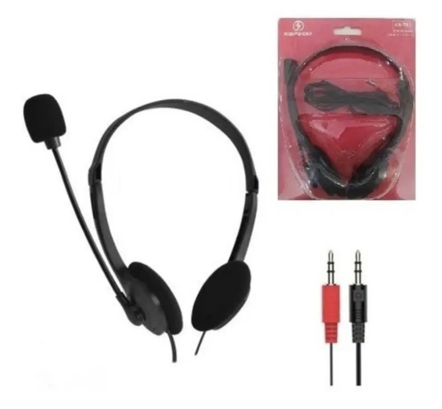 AURICULARES CON MICRÓFONO PARA ORDENADOR PORTÁTIL  3