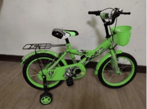 BICICLETA NIÑO ARO 12 VERDE 