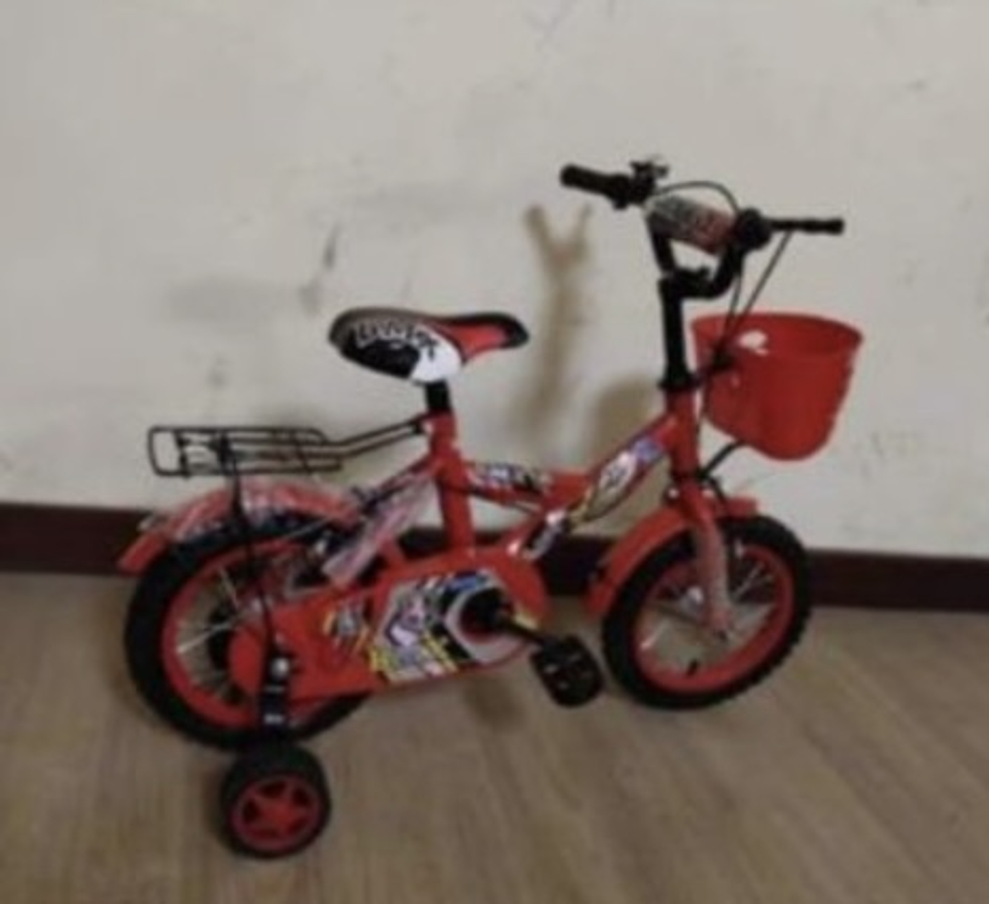 BICICLETA NIÑO ARO 12 ROJO  1