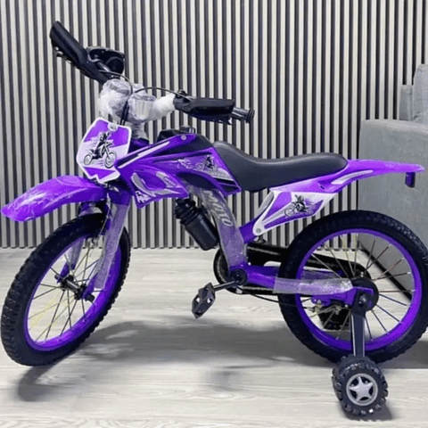 BICIMOTO NIÑO ARO 12 MORADO