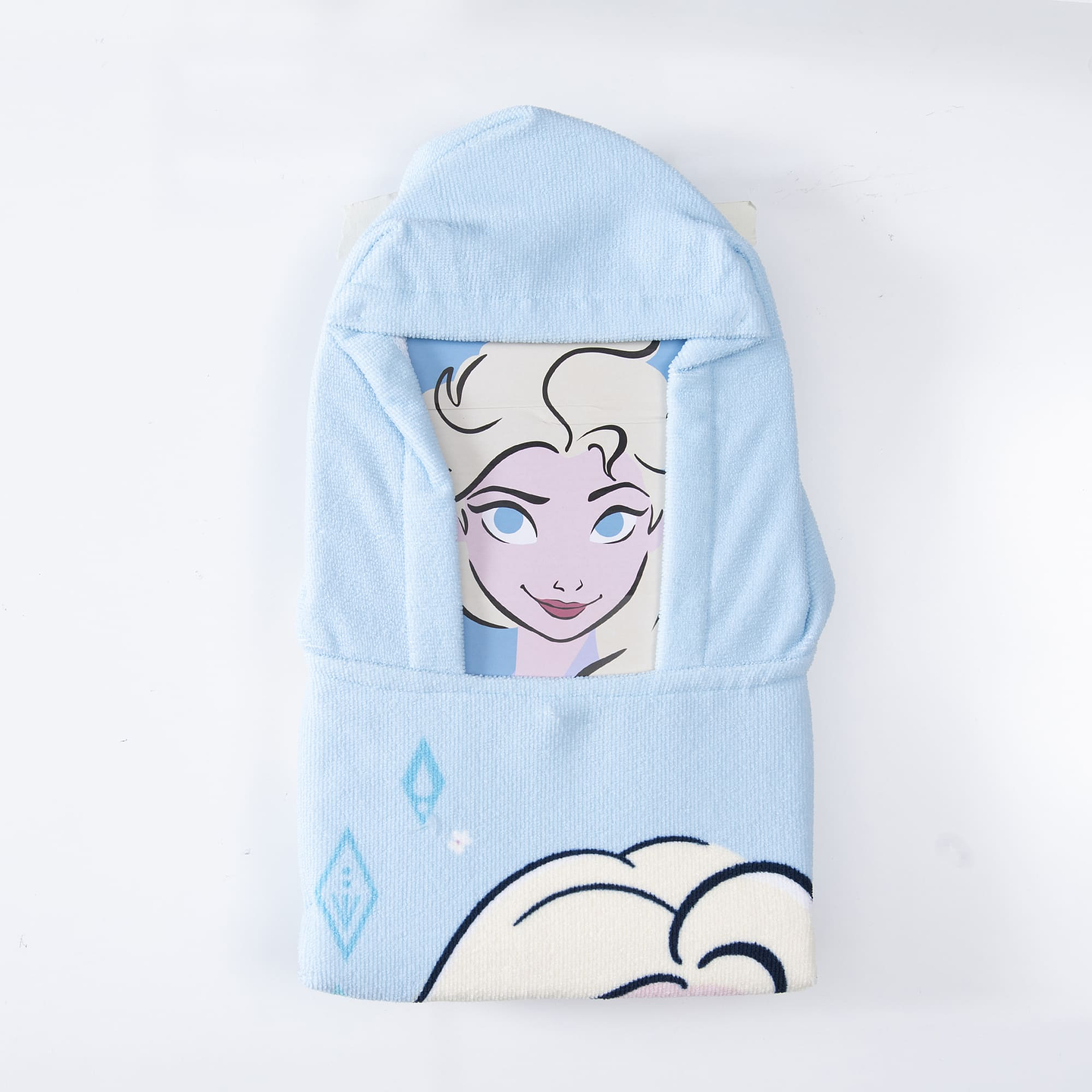TOALLA CAPUCHA FROZEN ORIGINAL DISNEY 60x120CM EXCELENTE CALIDAD MICROFIBRA 70/30 3