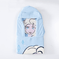 TOALLA CAPUCHA FROZEN ORIGINAL DISNEY 60x120CM EXCELENTE CALIDAD MICROFIBRA 70/30 - Miniatura 3