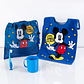 SET TOALLA ALGODON, CEPILLO, TAZA Y BOLSO MICKEY MOUSE DISNEY ORIGINAL - Miniatura 1