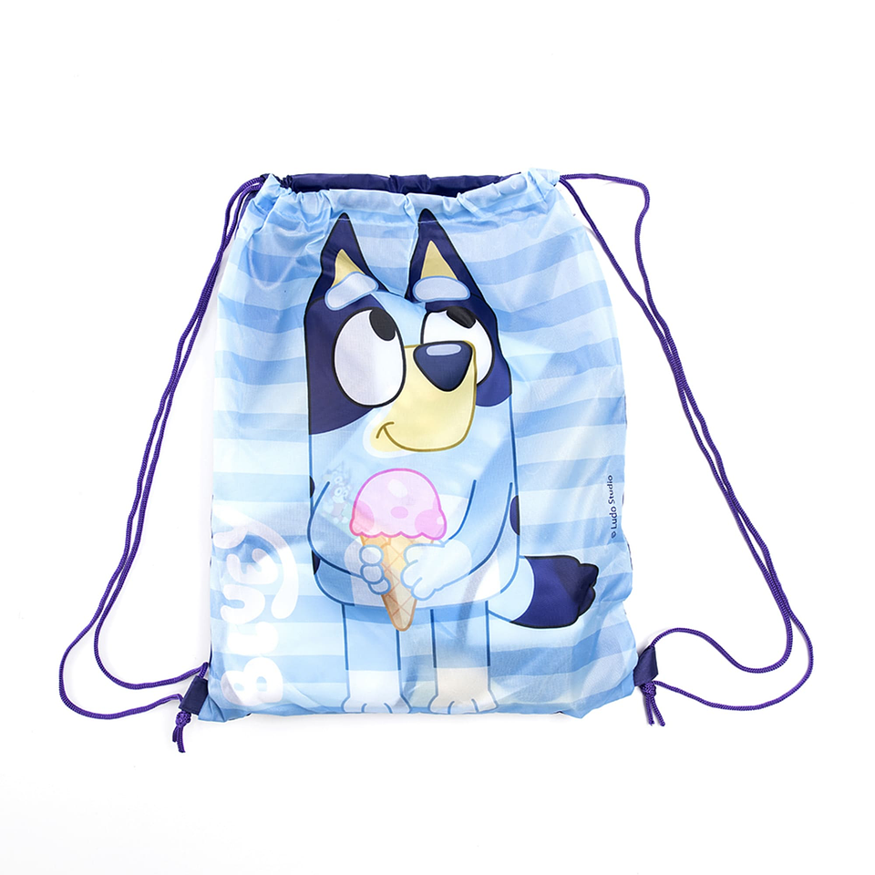 TOALLA PLAYA 70x140CM + BOLSO BLUEY DISNEY ORIGINAL CALIDAD MICROFIBRA  2