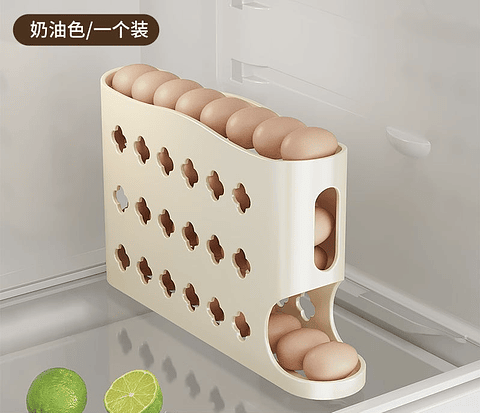 DISPENSADOR DESLIZANTE PARA HUEVOS 18x33x7CM