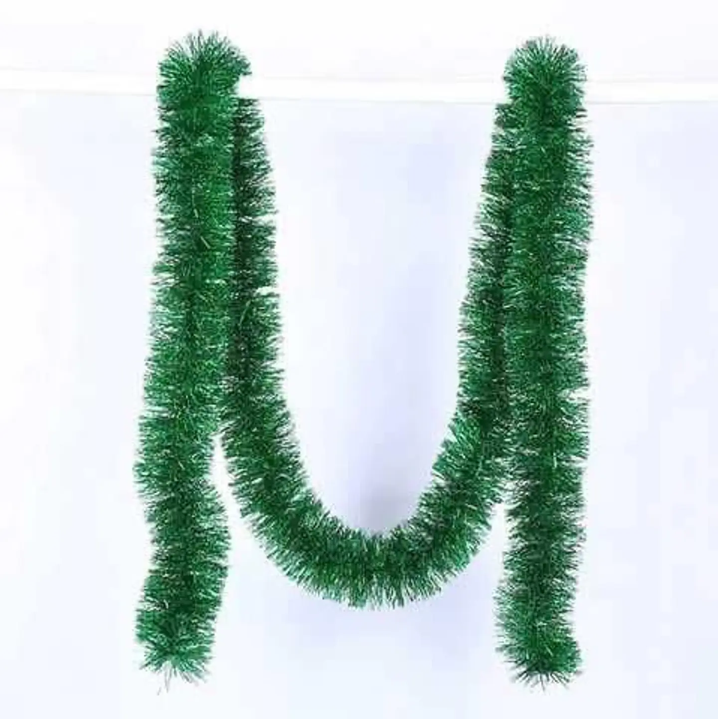 GUIRNALDAS DECORATIVAS DE 2 METROS VERDES  4